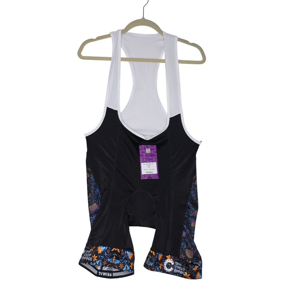 Primal NWT Primal Bib Cycling Shorts The Cycle Effect 24 Coach Black 2X Sports
